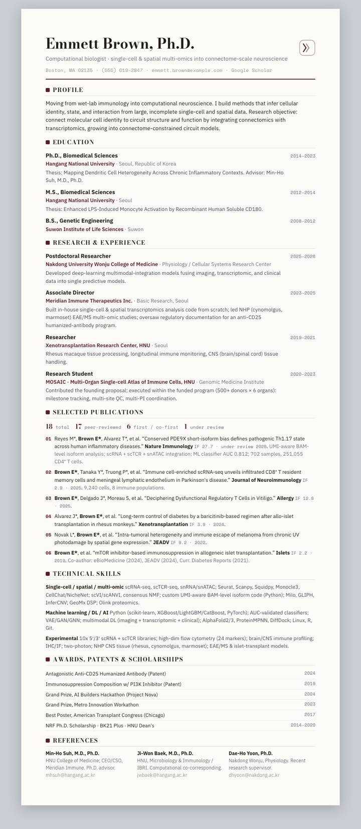 Bordeaux Rule CV template preview