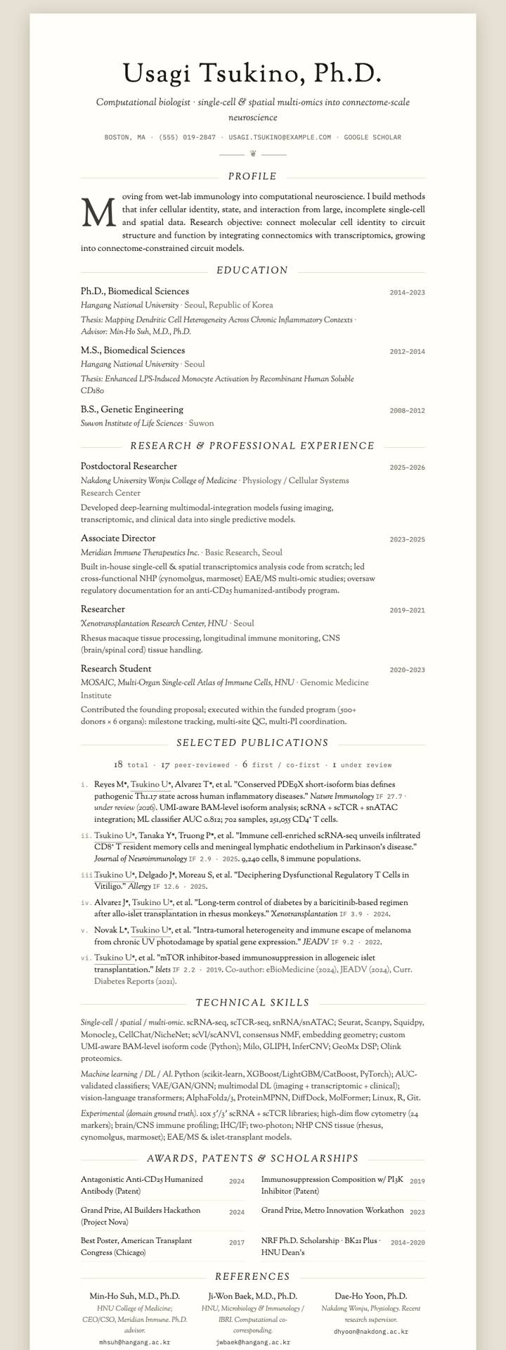 Ivory Caslon CV template preview