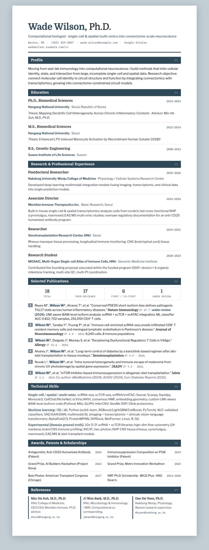 Steel Franklin CV template preview