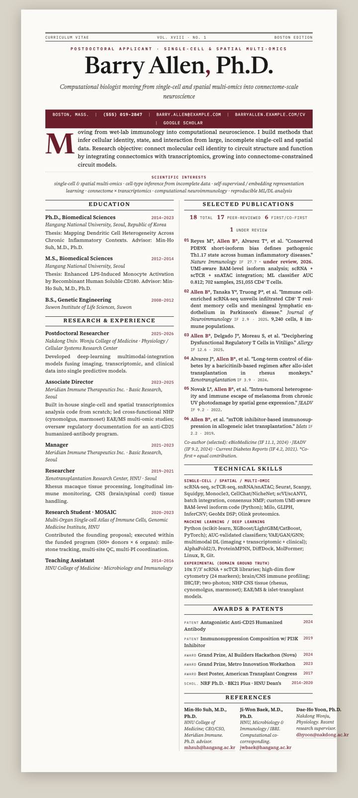 Maroon Broadsheet CV template preview
