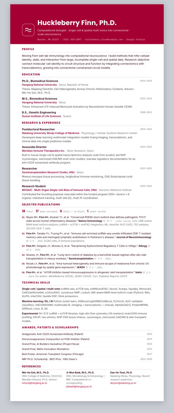 LG Energy Solution CV template preview