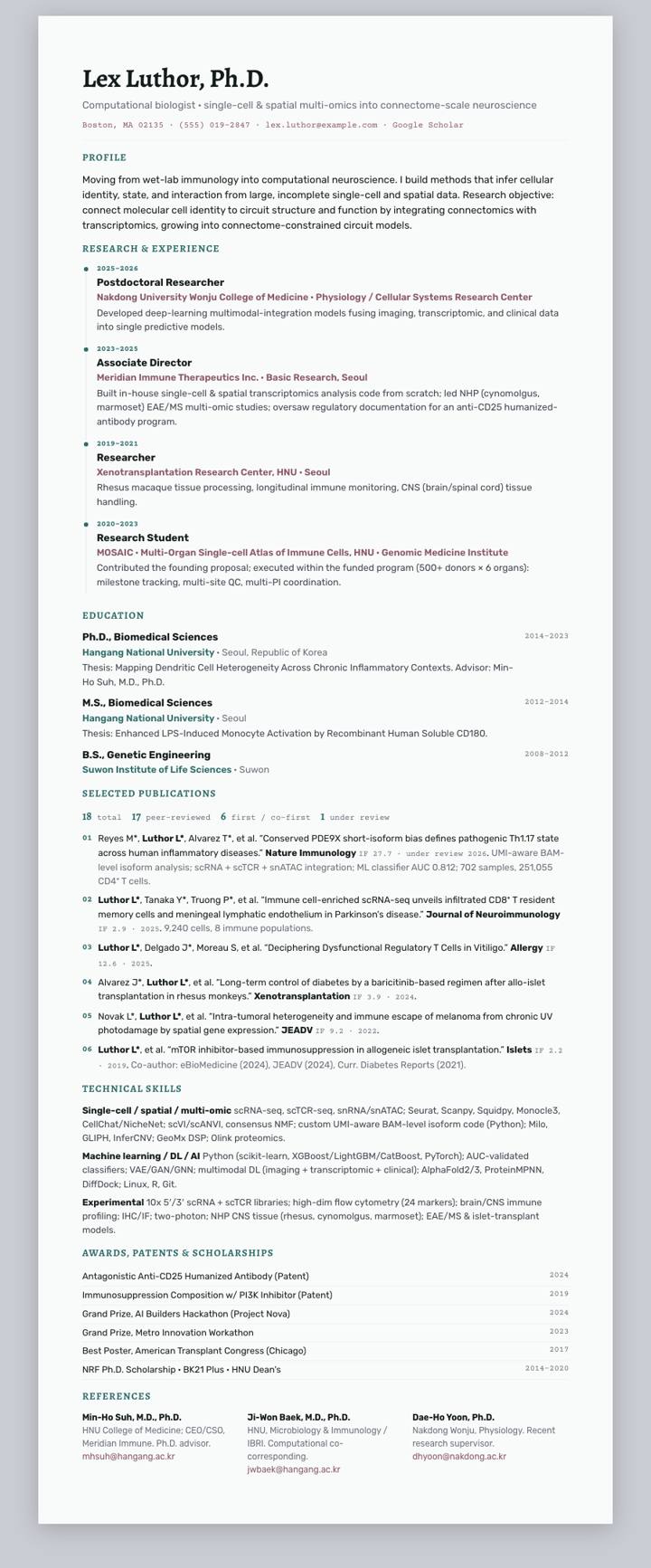 Teal Track CV template preview