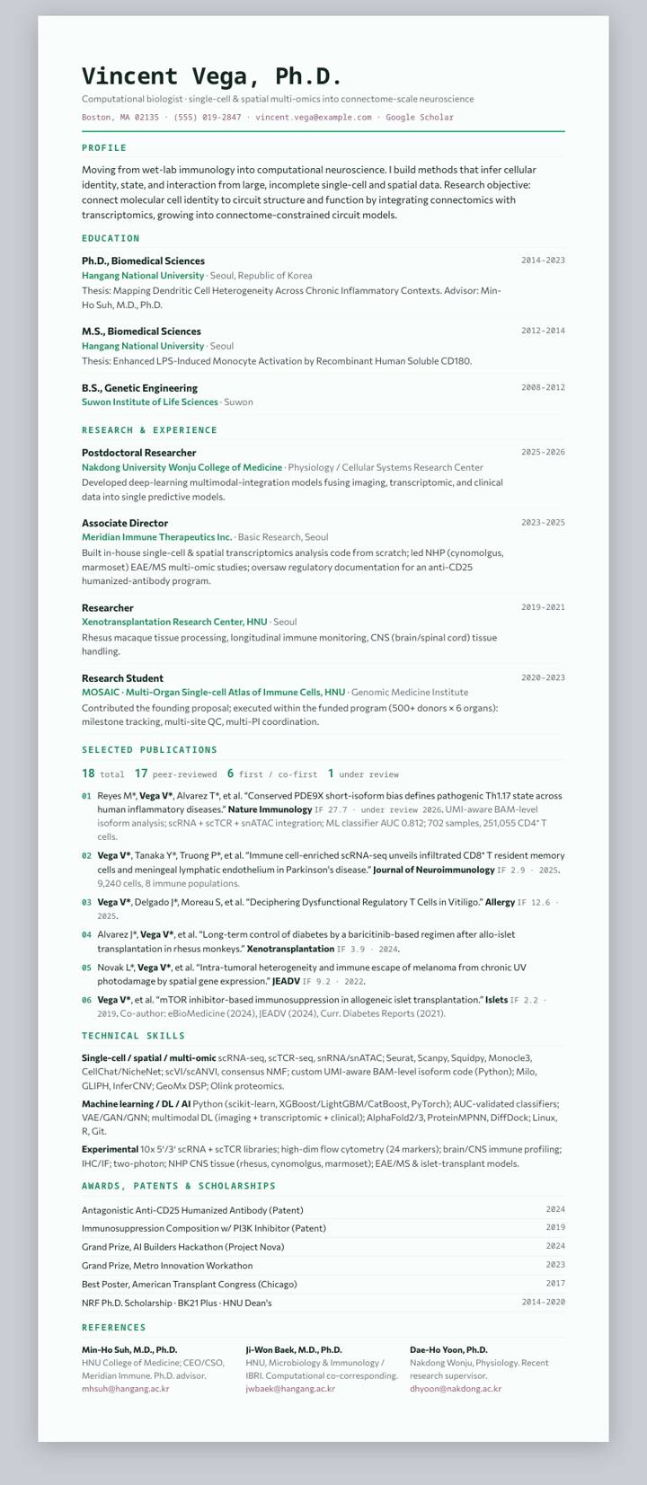 Jade Ledger CV template preview