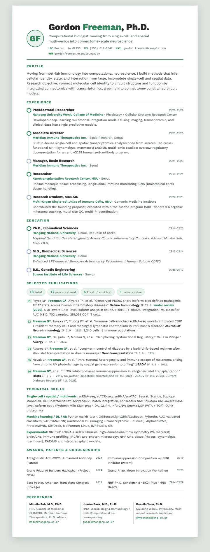 Green Timeline Rail CV template preview