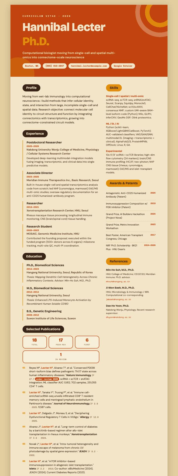 Retro 70s CV template preview