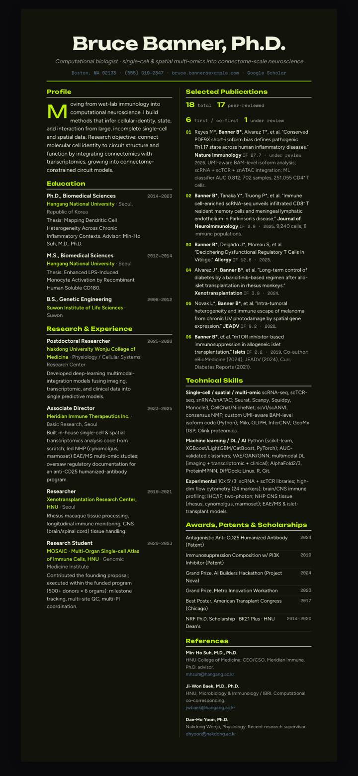 Chartreuse Steel Editorial CV template preview