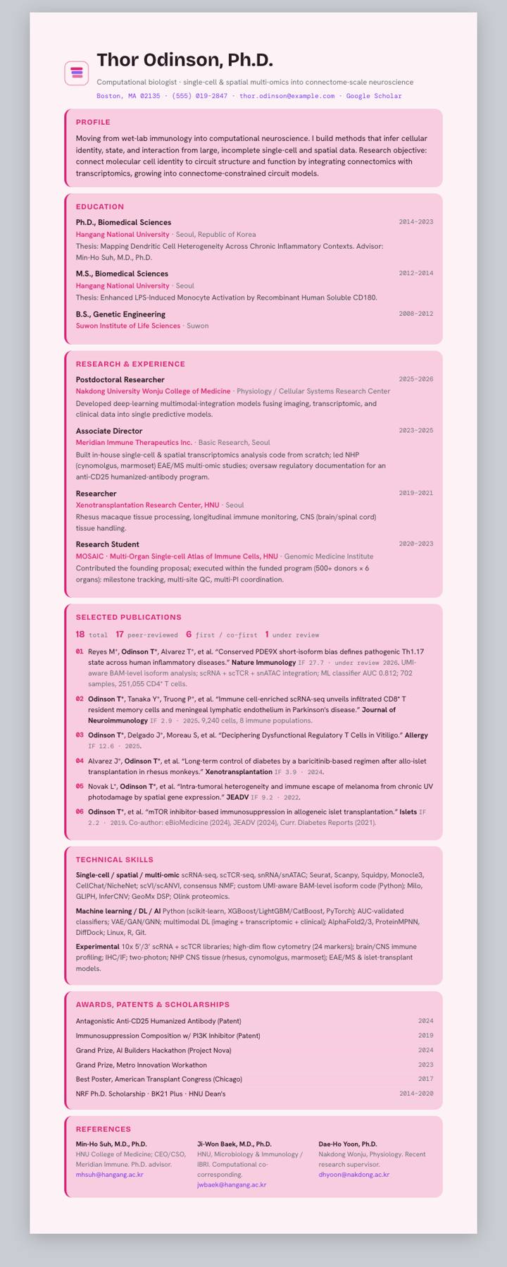 Rose Quartz Cards CV template preview