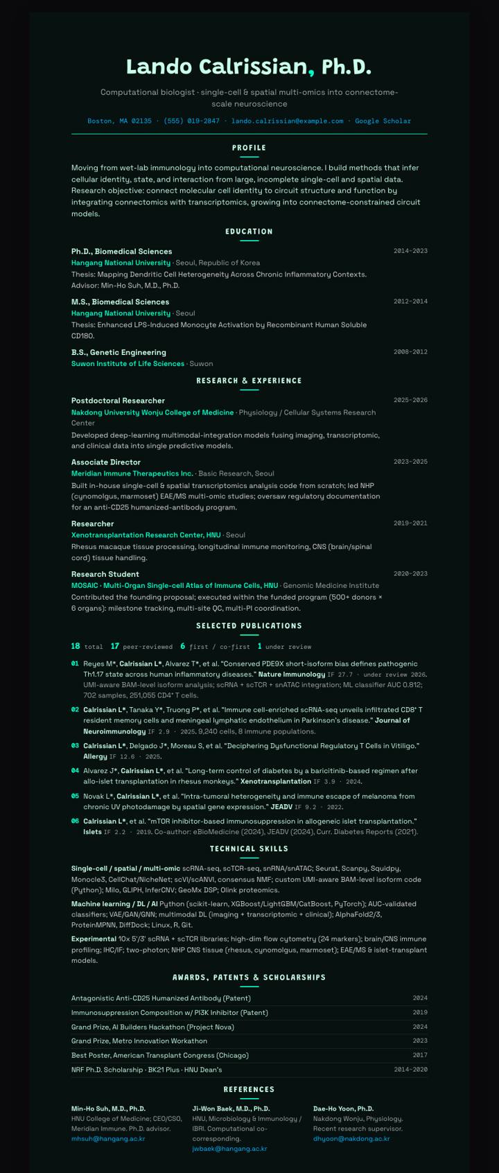 Neon Grid Centered CV template preview