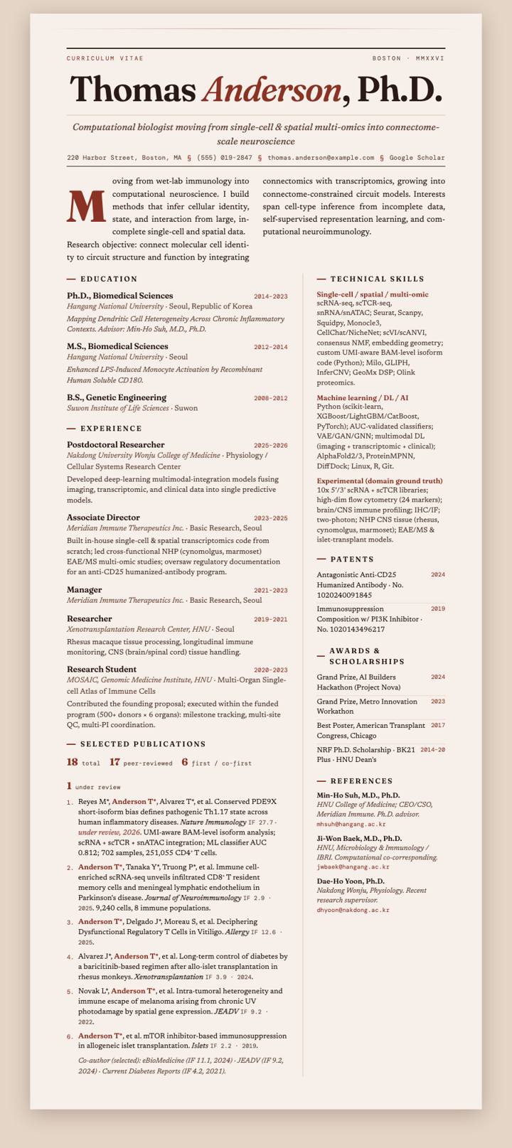 Rosewood Editorial CV template preview